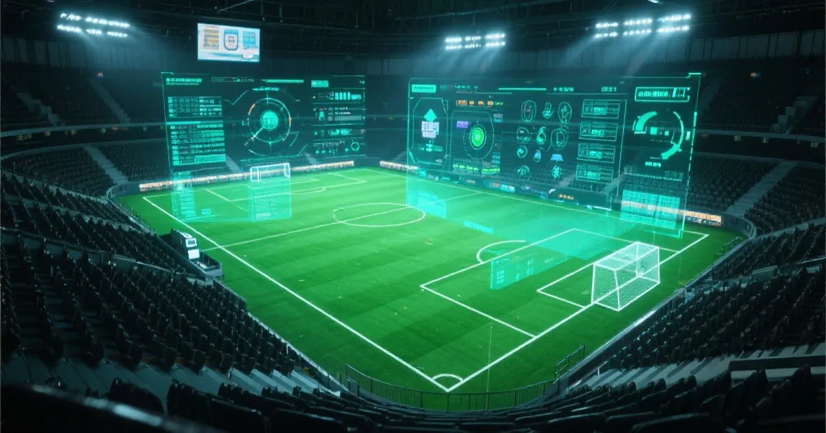虚拟足球策略模拟场景