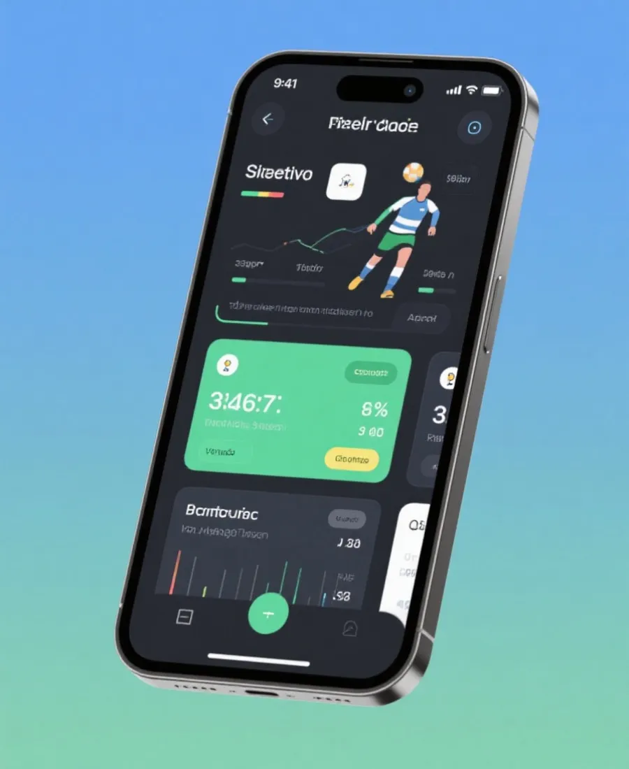 虚拟足球官方渠道与移动端使用示意图